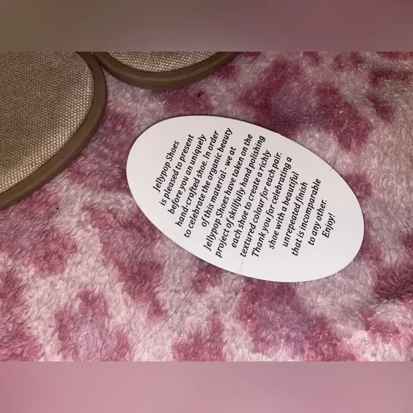 Jellypop Jelly Pop Open Toe Block Heel Sandal leather canvas shannen NEW - Picture 14 of 16